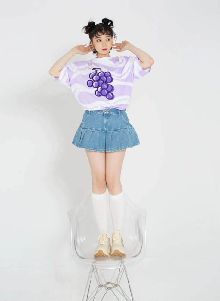 Heart Beckon Paint cotton T-shirt 603018