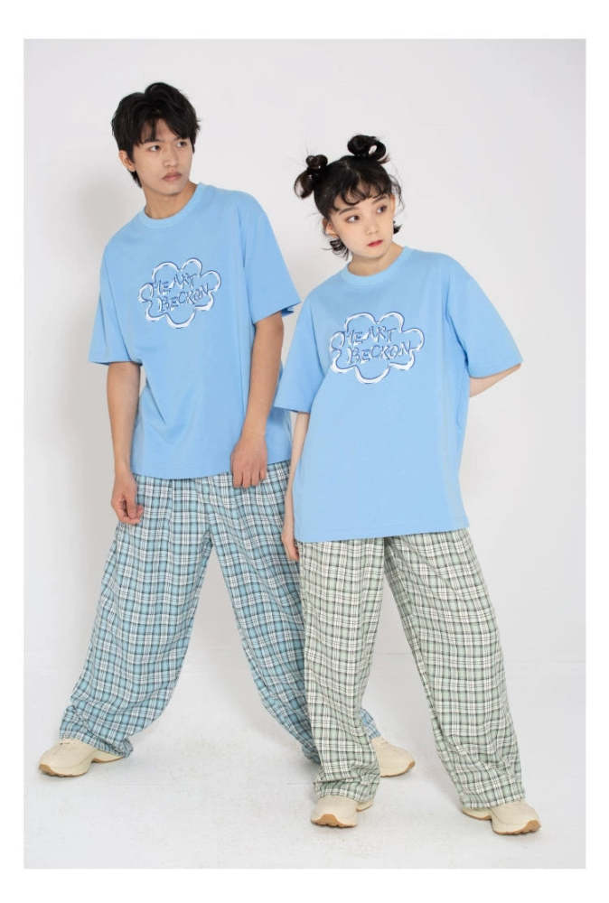 Heart Beckon Paint cotton T-shirt 603021
