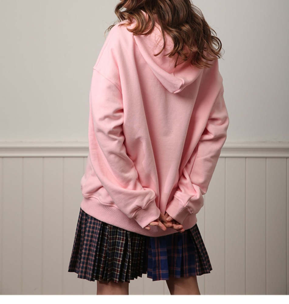 Heart Beckon  Paint Sweatshirt 603013 pink women hoodie