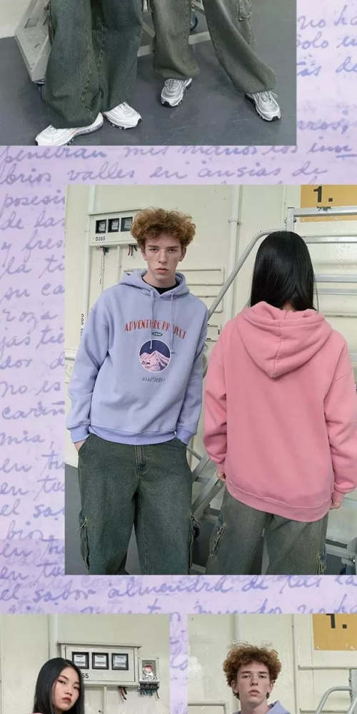 Heart Beckon Snow Mountain Paint Sweatshirt 603008