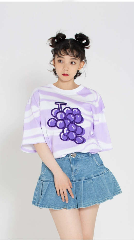 Heart Beckon Paint cotton T-shirt 603018