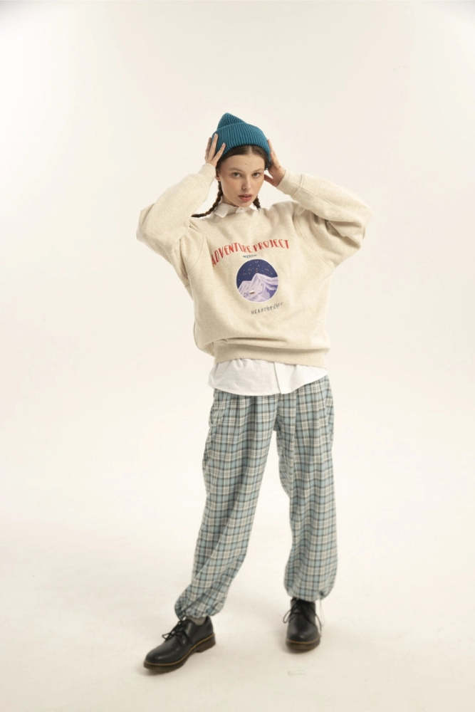 Heart Beckon Snow Mountain Paint Sweatshirt 603001