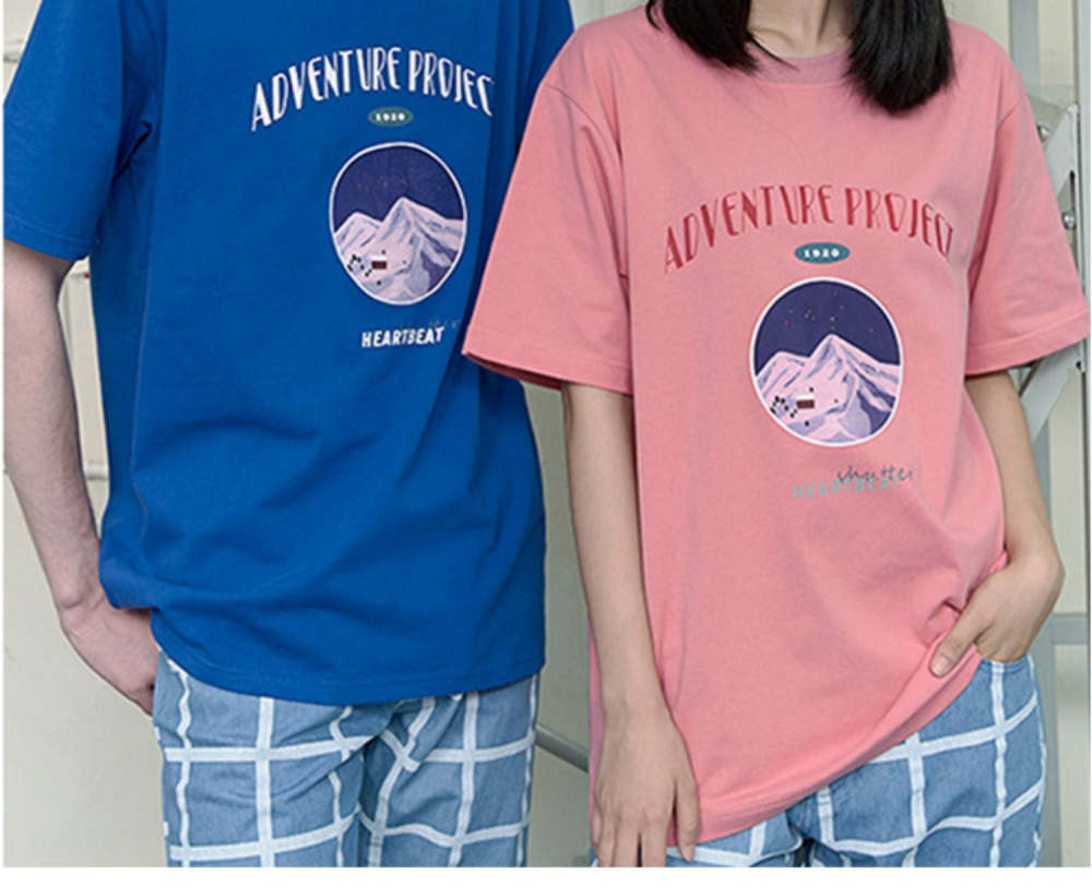 Heart Beckon Paint cotton T-shirt 603026