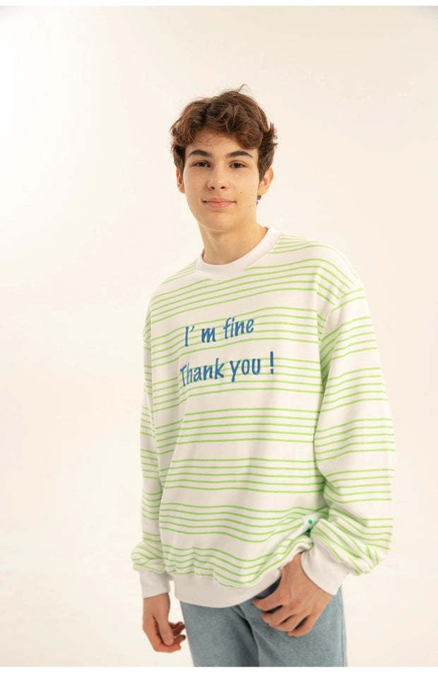 Heart Beckon Embroidered Cotton Sweatshirt 603016 lover hoodie