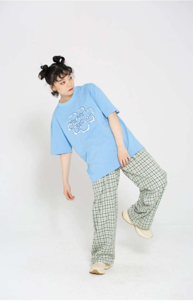 Heart Beckon Paint cotton T-shirt 603021