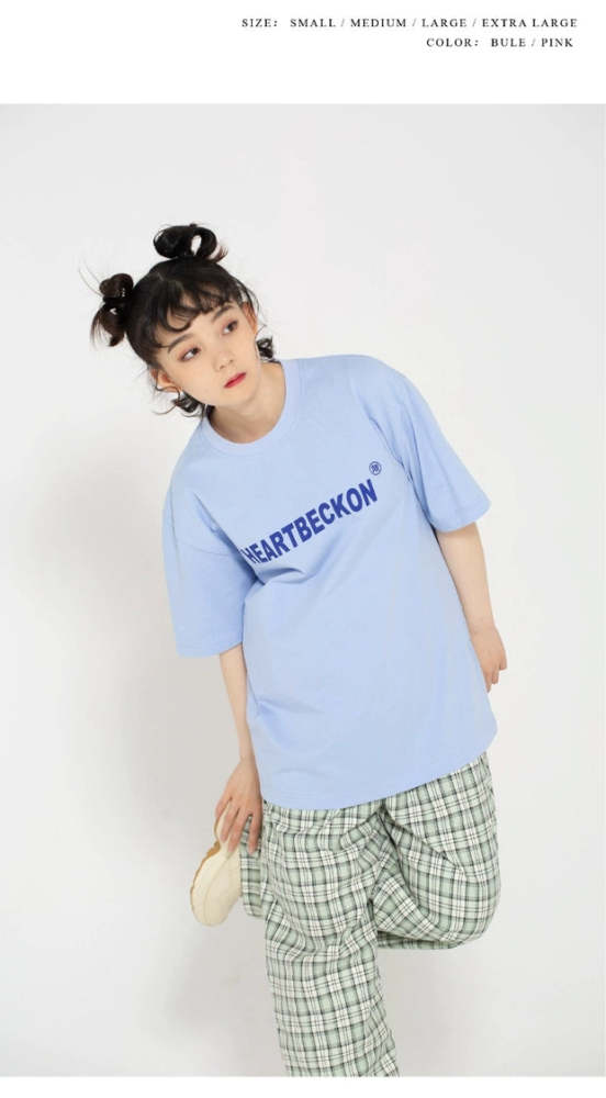 Heart Beckon Paint cotton T-shirt 603020
