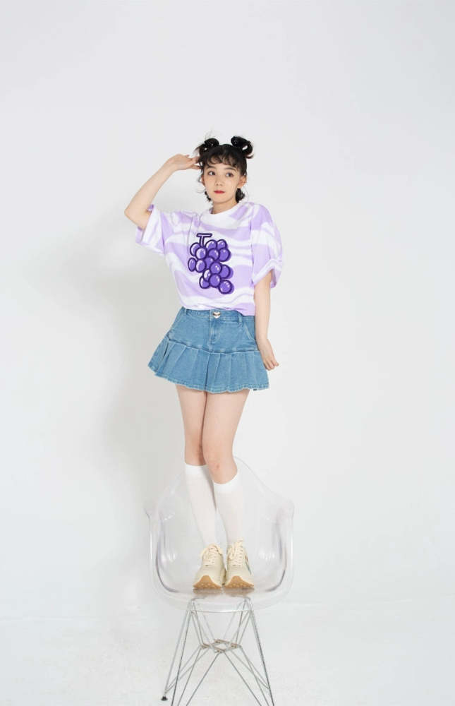 Heart Beckon Paint cotton T-shirt 603018
