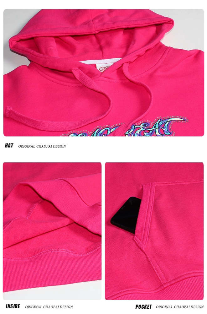 Heart Beckon Embroidered Cotton Sweatshirt 603009
