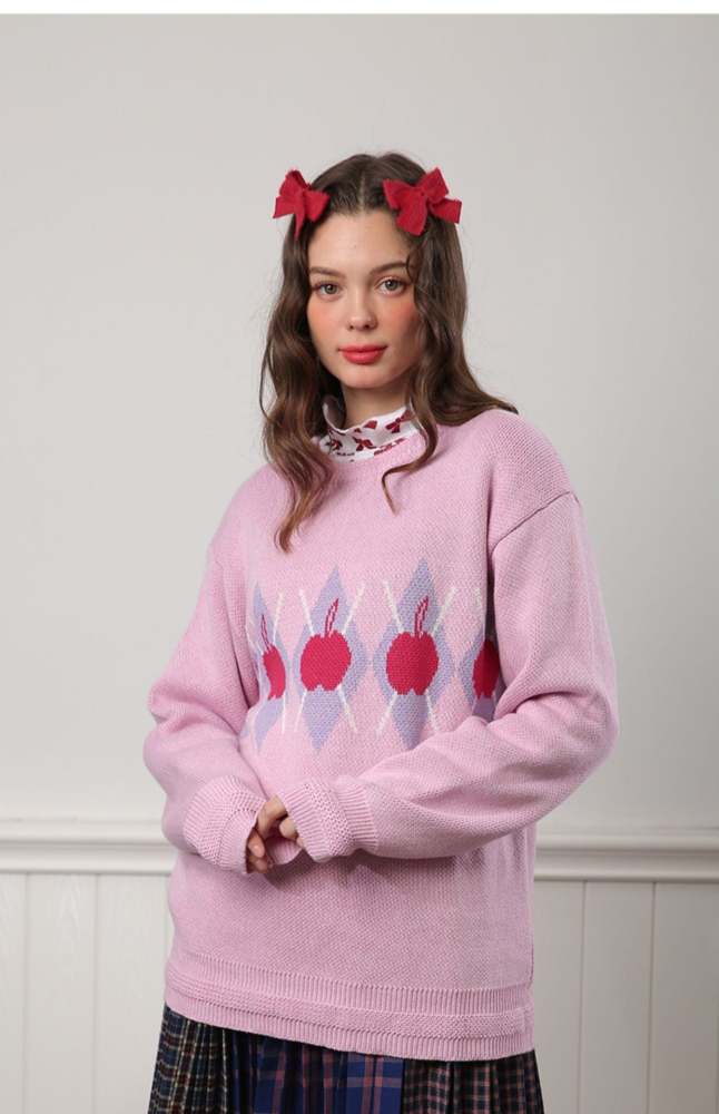 Heart Beckon cotton  Sweatshirt 603037