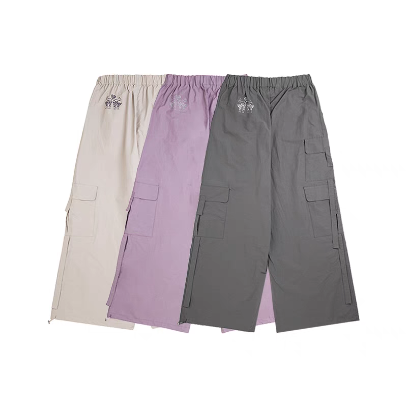 Heart Beckon joint silk jogging pants 603062