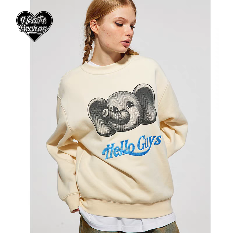 Heart Beckon Paint Sweatshirt 603071