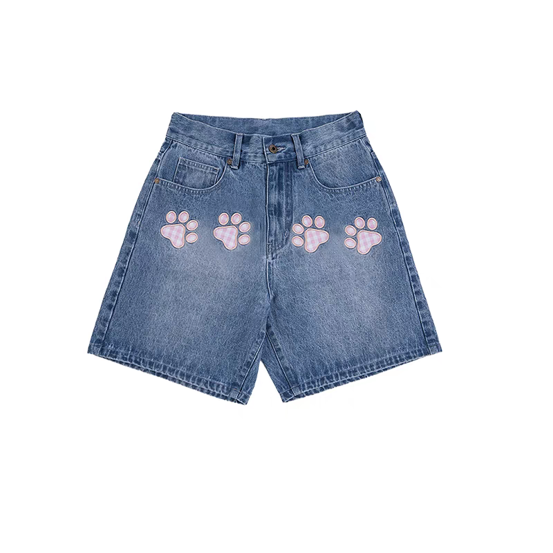 Heart Beckon joint silk shorts 603066