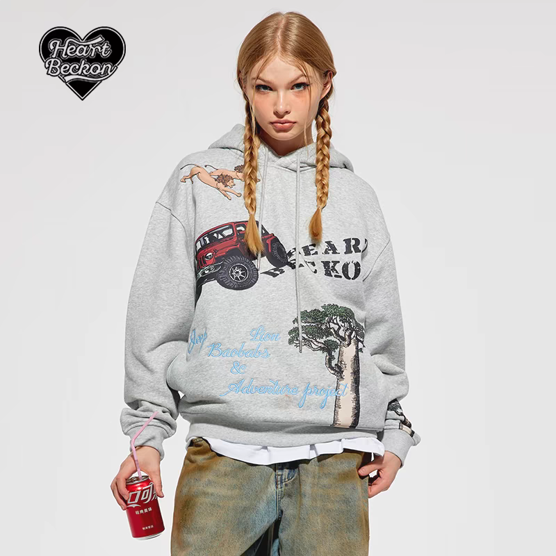 Heart Beckon Paint Sweatshirt 603067