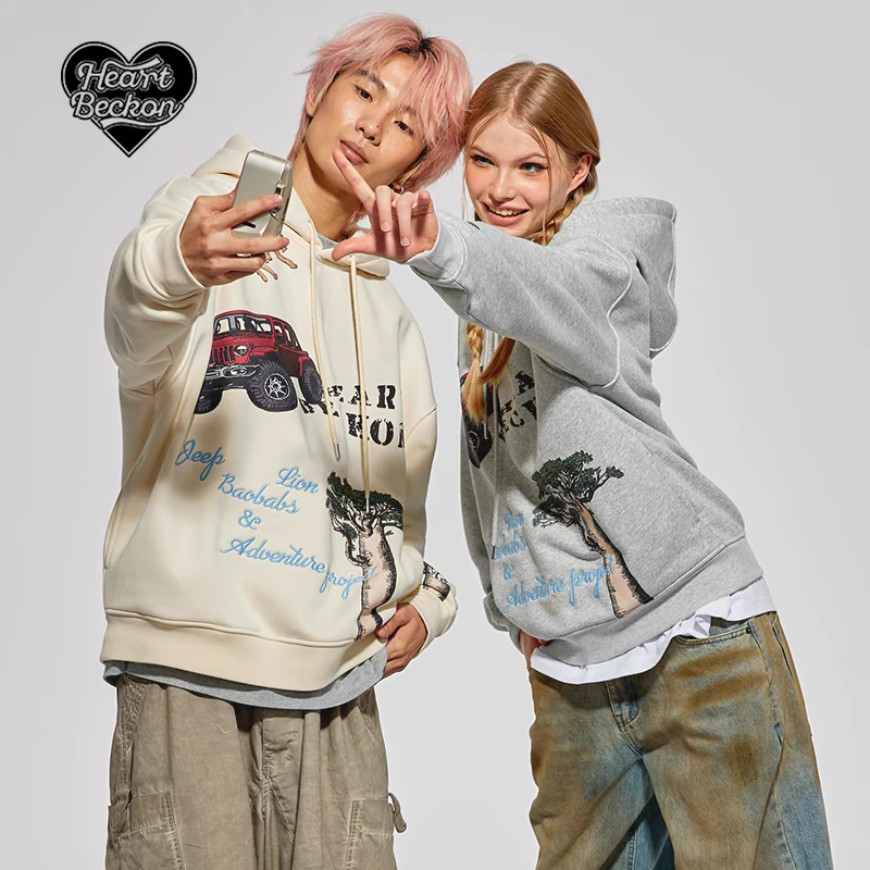 Heart Beckon Paint Sweatshirt 603067