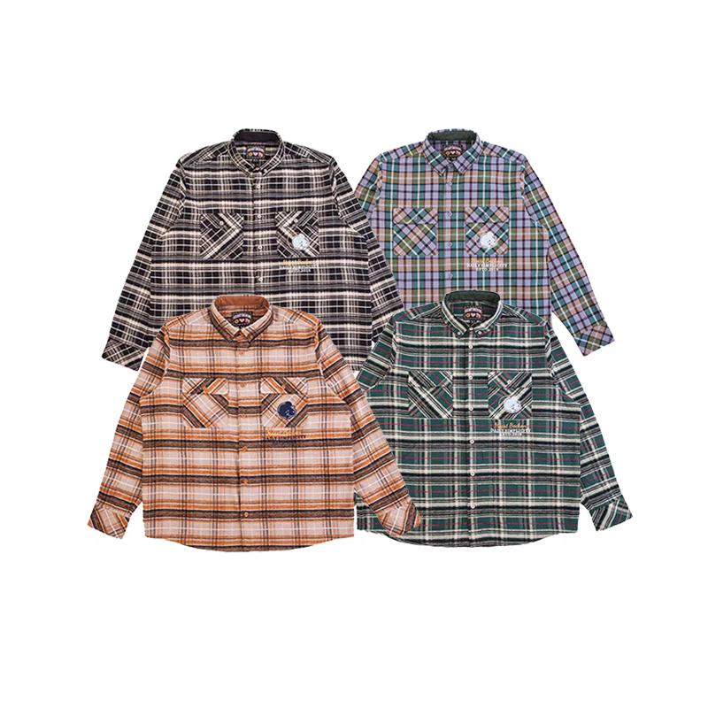 Heart Beckon cotton long sleeved shirt 603076