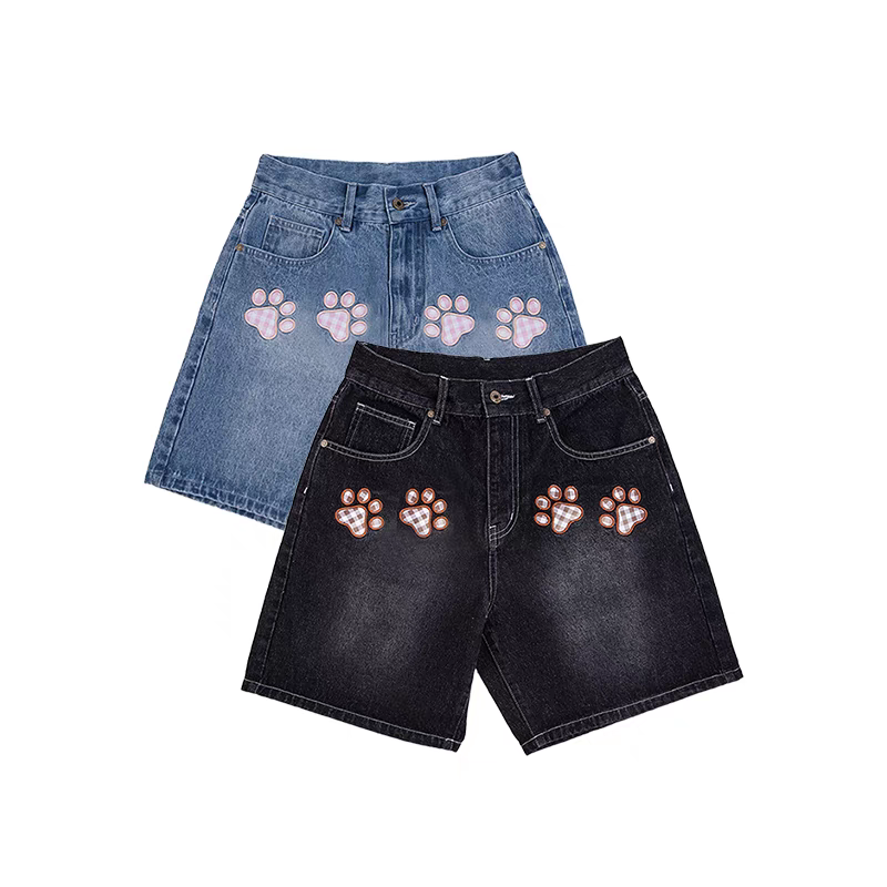 Heart Beckon joint silk shorts 603066