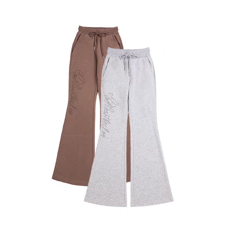 Heart Beckon joint silk jogging pants 603061
