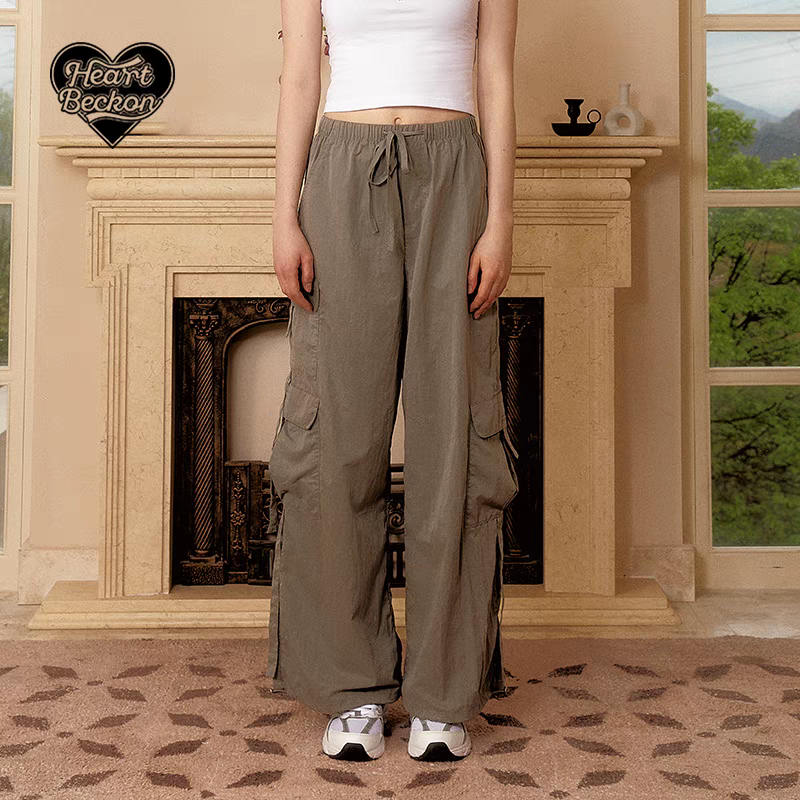 Heart Beckon joint silk jogging pants 603062