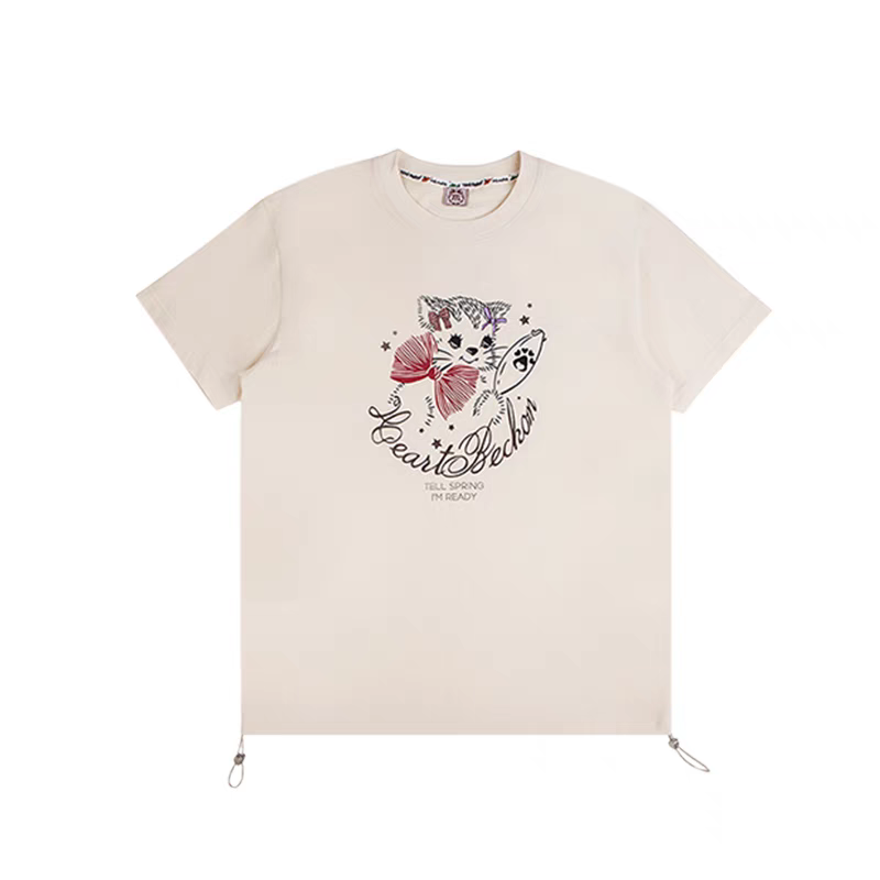 Heart Beckon Paint cotton T-shirt 603072