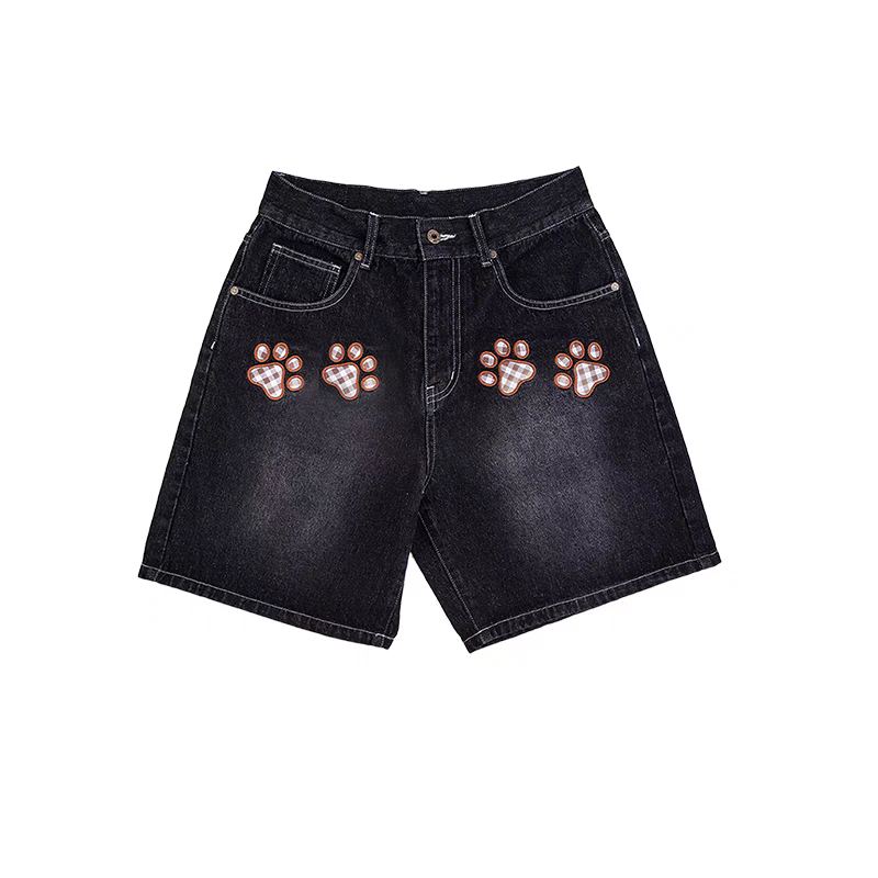 Heart Beckon joint silk shorts 603066