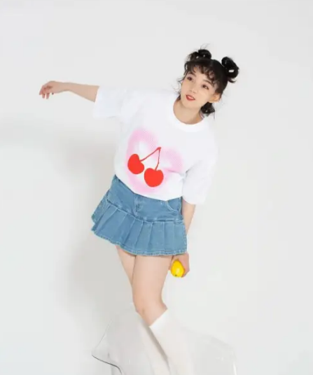 Heart Beckon Paint cotton T-shirt 603022