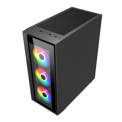 ATX Gaming Case New Panel Design 7 PCI Slots Glass Panel High Quality PC Tower 3.0USB