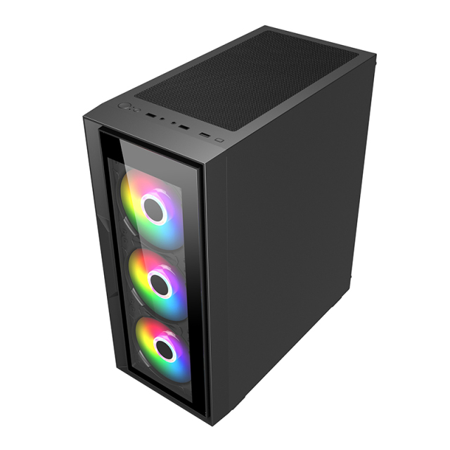 ATX Gaming Case New Panel Design 7 PCI Slots Glass Panel High Quality PC Tower 3.0USB