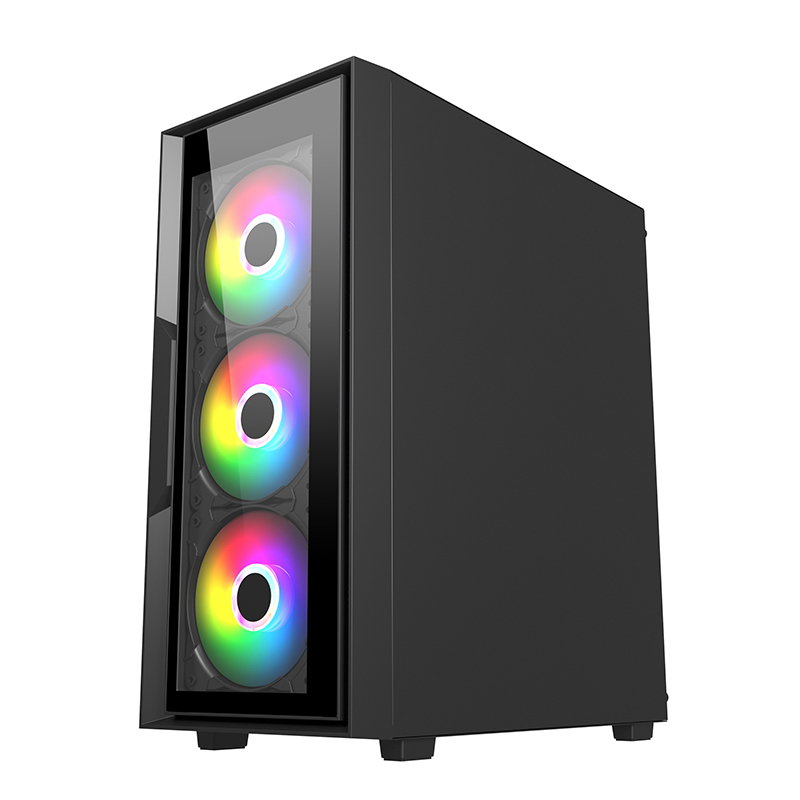 ATX Gaming Case New Panel Design 7 PCI Slots Glass Panel High Quality PC Tower 3.0USB