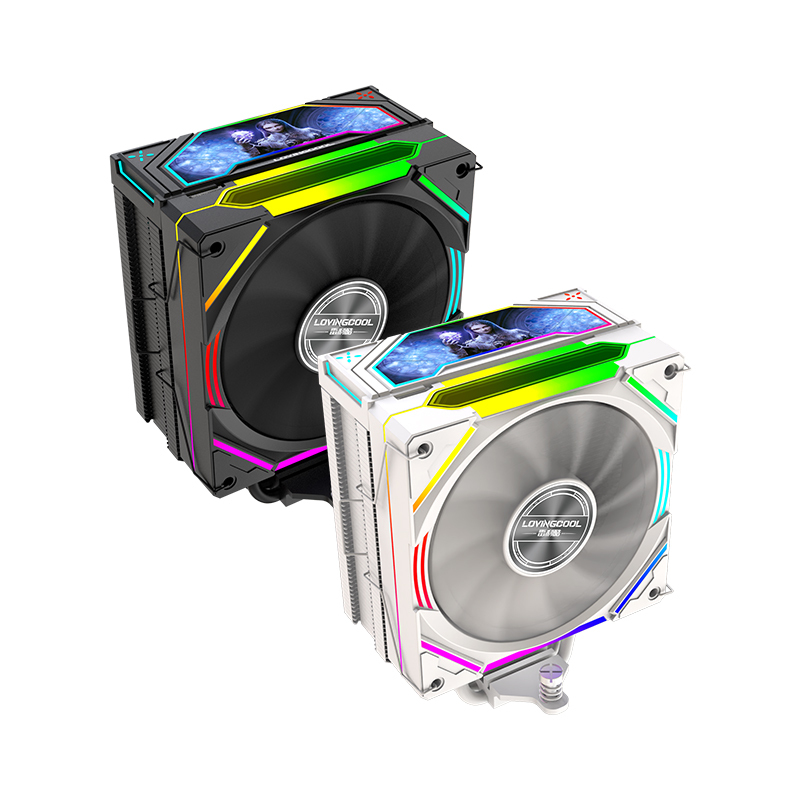 Hot Sales 4 Heat Pipes ARGB 120mm CPU Cooler 4 Pin PWM CPU Air Cooling Fan Cheap Cooler Intel AMD