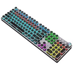 2024 Factory Direct Sale Gaming Mechanical Keyboard 820A RGB Backlit 84 Keys Wired Keyboard Mechanical