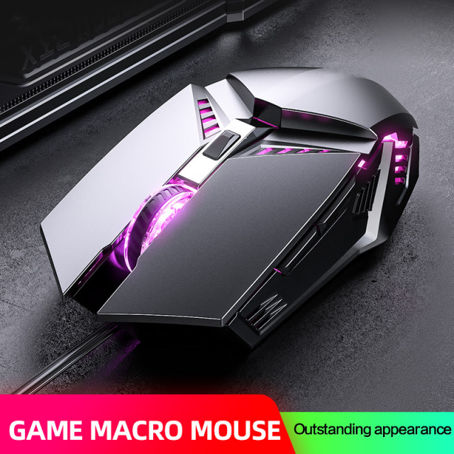 OEM Mechanical Gaming Mouse Wired Computer Esports Luminous Pc Mouse Wireless USB Silent Mouse Home Office