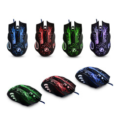 Hot Selling Design 2.4Ghz Optic Gamine Mouse RGB Rechargeable Wireless Mouse For PC Computer Case Desktop USB Mouse