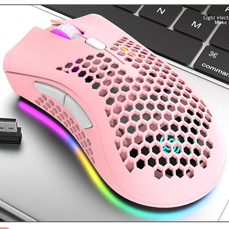 PC Gaming Mouse 2.4 Wireless Ergonomic Mouse Ultra Light Laptop Computer Accessories Office Silent Vertical USB Mouse