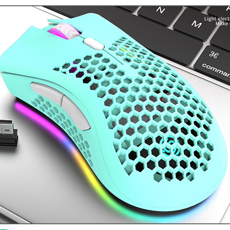 PC Gaming Mouse 2.4 Wireless Ergonomic Mouse Ultra Light Laptop Computer Accessories Office Silent Vertical USB Mouse