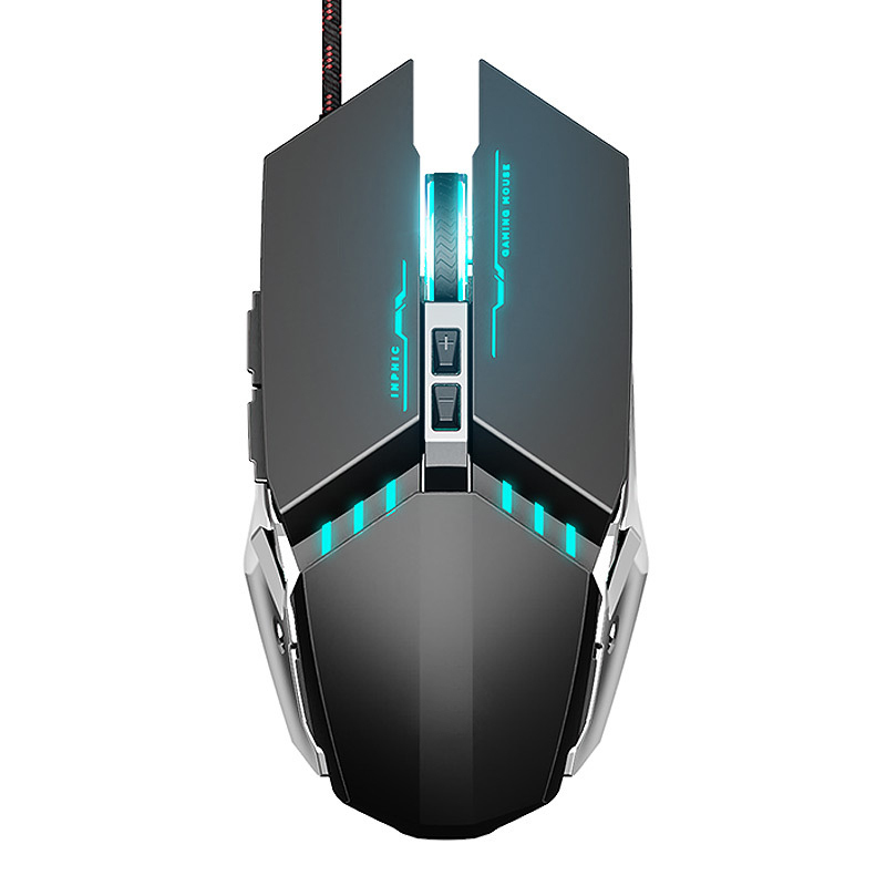 OEM Mechanical Gaming Mouse Wired Computer Esports Luminous Pc Mouse Wireless USB Silent Mouse Home Office