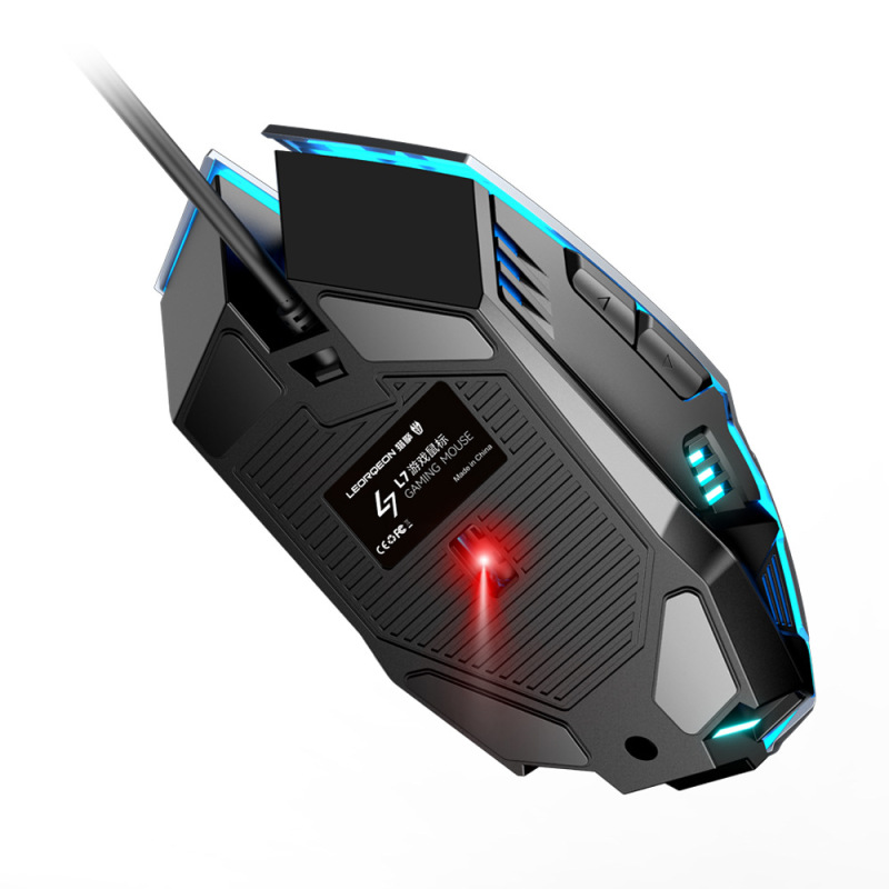 Hot Selling Custom Mech Gaming Mouse 1.8M Cable Long Computer Games USB Desktop Office Computer Games Mouse Gamer