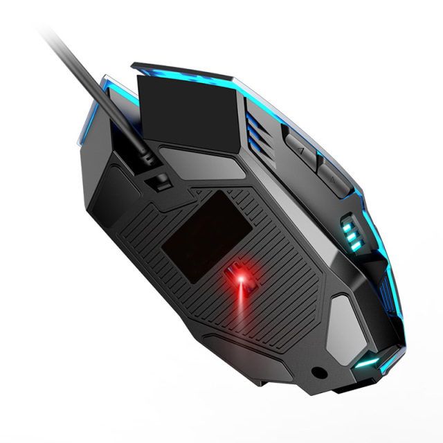 Hot Selling Custom Mech Gaming Mouse 1.8M Cable Long Computer Games USB Desktop Office Computer Games Mouse Gamer