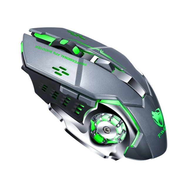 Q13 OEM/ODM 2.4G BT wireless mouse mobile supported hyper speed wireless rgb backlit 6d gaming pc mouse