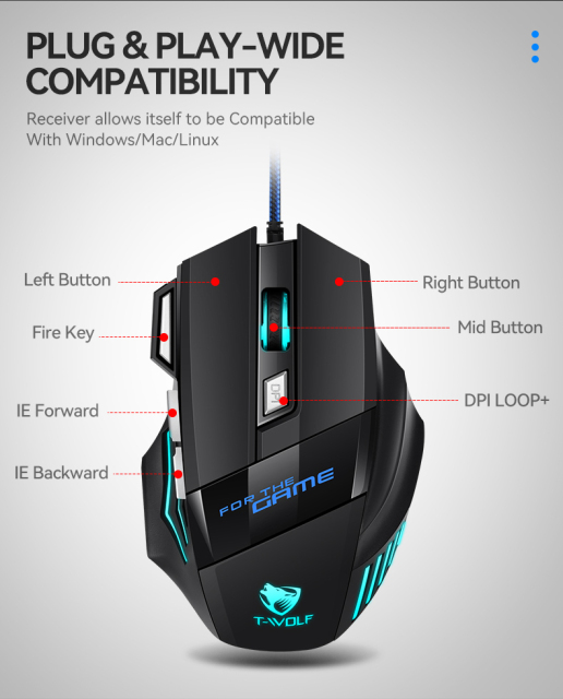 New hyperspeed M1 gaming mouse rechargeable silent click universal lightspeed anti slip mouse with power bank