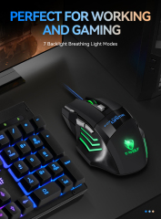 New hyperspeed M1 gaming mouse rechargeable silent click universal lightspeed anti slip mouse with power bank