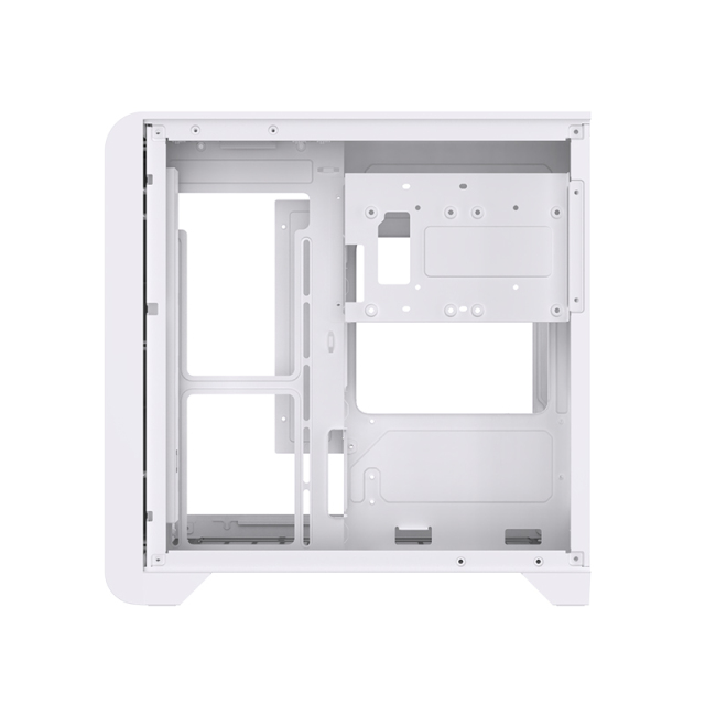 Custom Gaming PC Computer Case Bag Tempered Glass Mid Tower MATX Desktop PC Game Case with LCD Temperature Display