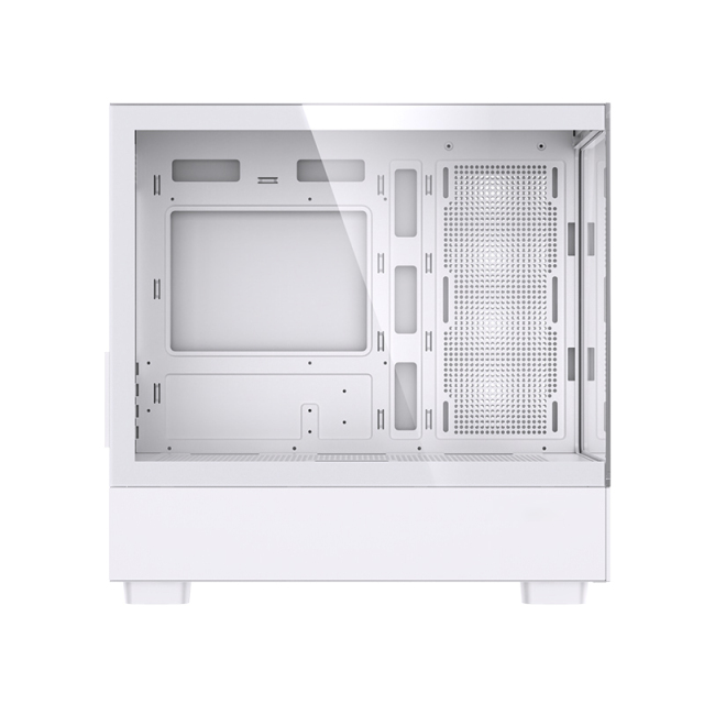Factory Popular White Gaming Case Window Side Panel Tempering Glass Mid Tower Gamer Computer MATX PC Cabinet Case
