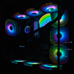 New Style Design Factory OEM RGB Fan 120mm Pc Case ATX Fans & cooling Colorful Computer 12V Gaming CPU Cooler Air ARGB Fan