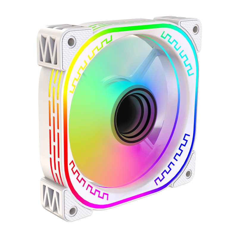 New Style Design Factory OEM RGB Fan 120mm Pc Case ATX Fans & cooling Colorful Computer 12V Gaming CPU Cooler Air ARGB Fan