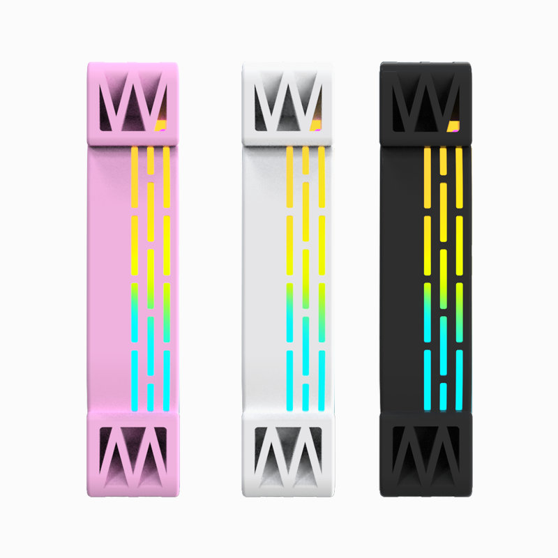 New Style Design Factory OEM RGB Fan 120mm Pc Case ATX Fans & cooling Colorful Computer 12V Gaming CPU Cooler Air ARGB Fan