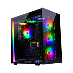 Custom your logo Low MOQ 12V RGB Gaming PC fan Computer Case cooler CPU 120mm rgb fan