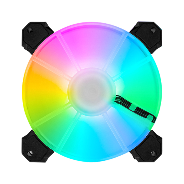 Newest Design Colorful PC Case 120mm RGB LED Fan Liquid Cooler Cooling Fan Ventilador With ARGB Controller Set