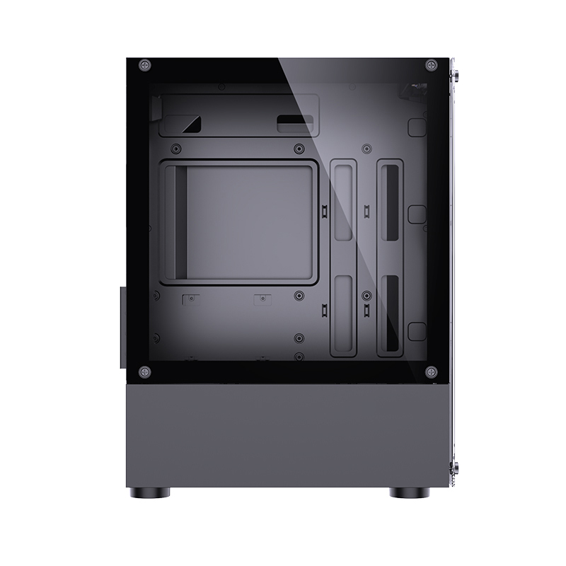 New Design PC Case Mesh Cooling CPU Cabinet Mid Tower ATX Glass Case PC Gaming Computer Desktop Cases & Towers