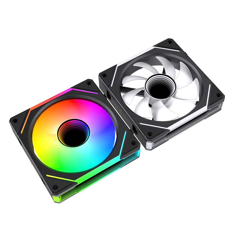 OEM Pc Rgb Building Block PC Fans ARGB 120mm CPU Case Fan Factory Supplier Wireless Splicing Computer Cooler Fan