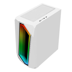 Best Buy PC Case Gaming mit RGB-Lüftern Full Towers Desktop Cover Case Gehäuse aus gehärtetem Glas